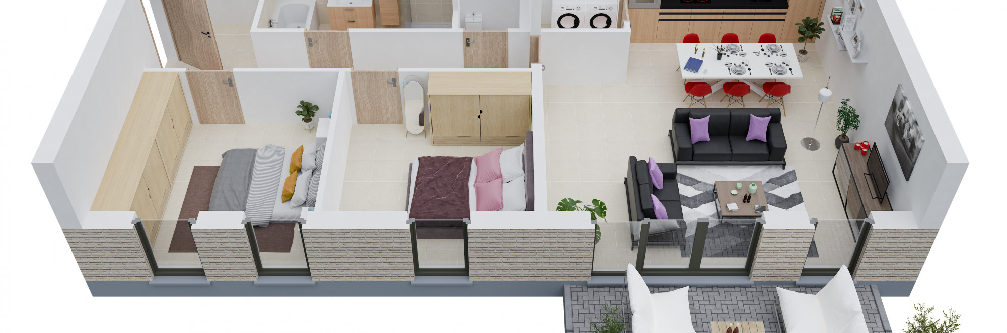 Les Terrasses de Braine - 1B